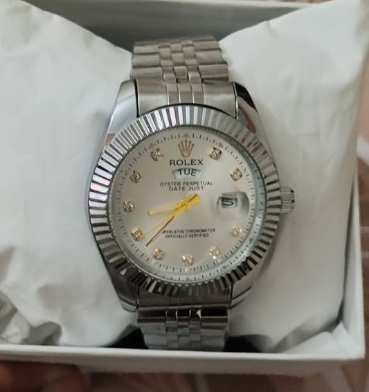 rolex white color