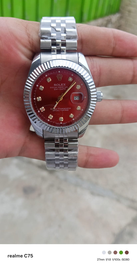rolex red coller free shipping