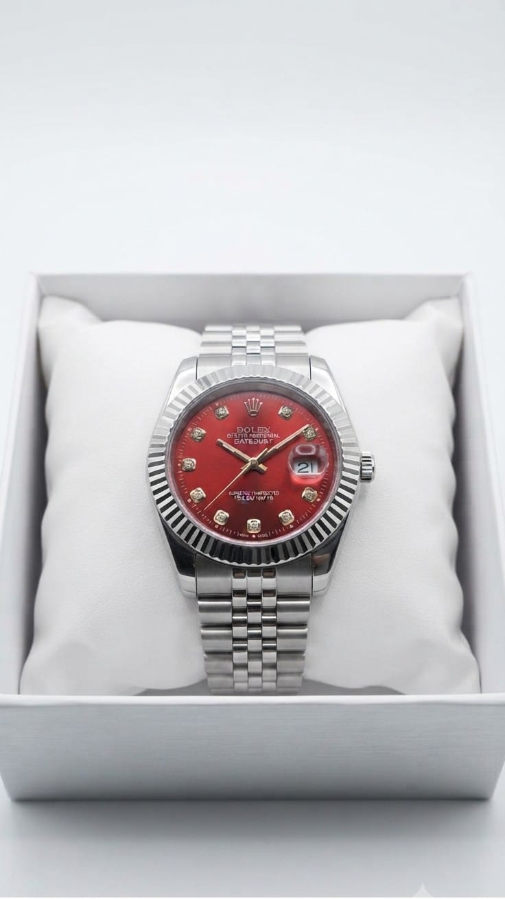rolex red coller free shipping